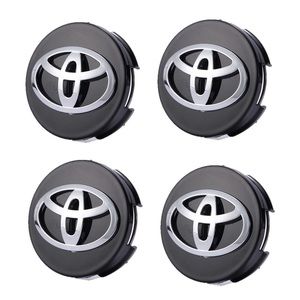 Toyota Center Caps Black 62mm Brand New (Set of 4)